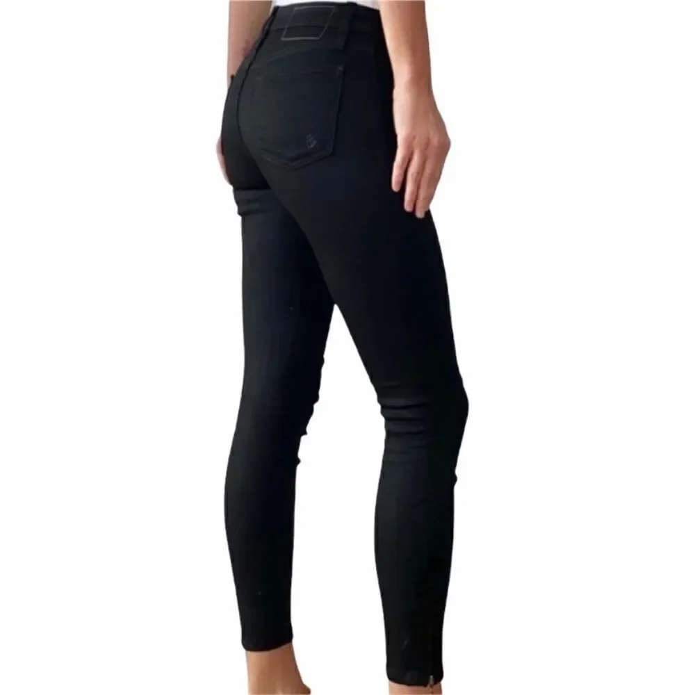 Lovers + Friends Ricky Skinny Jeans High Rise Size 31 New $168 MSRP  (7-7)‎